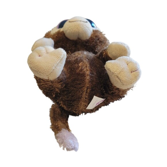 TY BEANIE BOOS 2012 Coconut the Monkey Purple Eyes Soft Plush Stuffed Animal 6" - Picture 5 of 7